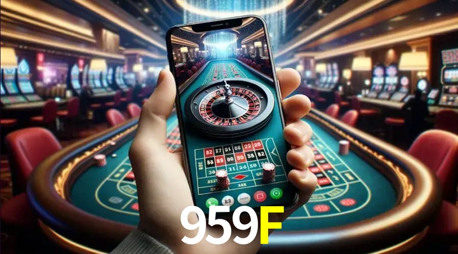 959F login — painel de entrada no app oficial