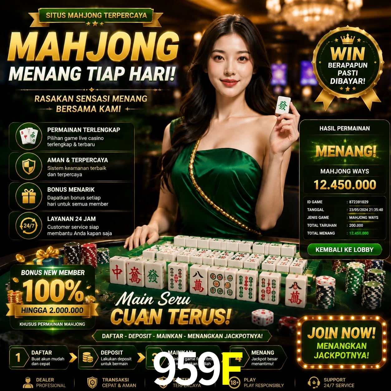 Cashback VIP 959F - reembolso semanal